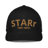 Closed-back trucker cap