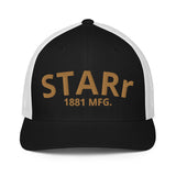 Closed-back trucker cap