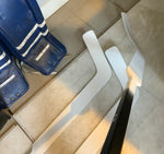 ZER0 ProCarbon Goalie Stick ICE OUT White/Black