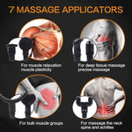 Starr MFG. 7 Heads Massage Gun LCD Display Fascia Gun Sport Therapy Deep Muscle Pain Exercising Relaxation Massager